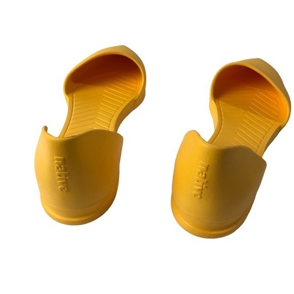 Native shoe Audrey size 10 women’s groovy yellow - Picture 5 of 7